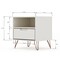 Manhattan Comfort Rockefeller Nightstand 1.0 in Off White, PK2 2-101GMC8 - alternate 9